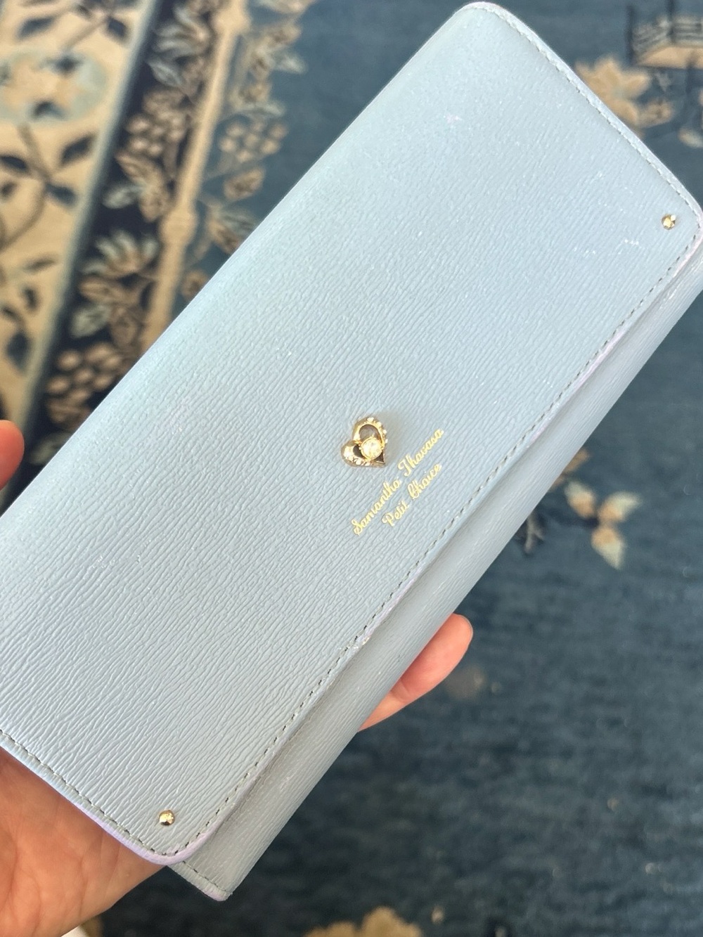 Samantha Thavasa Pale Blue long Wallet